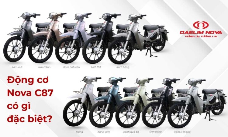 Mổ xẻ động cơ Nova C87