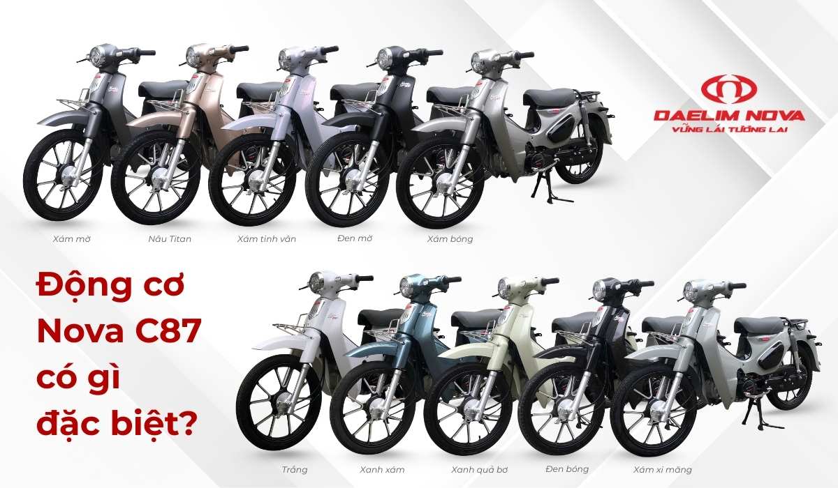 Mổ xẻ động cơ Nova C87